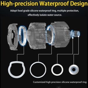 Sanvi S11 Blue Lens Coating 40w 6000k Bi Led Projector Lens Headlight for Motorcycle Jeep Off-road Vehicles Aftermarket Led Bulb - Product Image 4