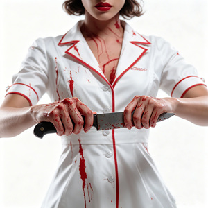 <span class=keywords><strong>Disfraz</strong></span> <span class=keywords><strong>de</strong></span> Enfermera Sangrienta <span class=keywords><strong>para</strong></span> <span class=keywords><strong>Mujer</strong></span> - Vestido <span class=keywords><strong>de</strong></span> Enfermera Zombi Aterrador con Sombrero, Atuendo <span class=keywords><strong>de</strong></span> Cosplay <span class=keywords><strong>de</strong></span> Terror <span class=keywords><strong>para</strong></span> Fiesta <span class=keywords><strong>de</strong></span> Halloween y Carnaval - Product Image 5
