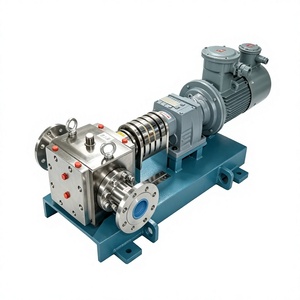 Bomba Dosificadora de Asfalto con Calefacción por Chaqueta, 320cc/rev, Conexión de Brida, Aislamiento <span class=keywords><strong>Térmico</strong></span> para Transferencia de Betún Caliente de Alta Viscosidad - Product Image 6