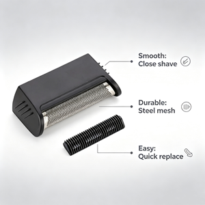 ชุดฟอยล์และใบมีดสำรอง 596 ใช้ได้กับเครื่องโกนหนวด <span class=keywords><strong>BRAUN</strong></span> รุ่น 100 150 200 205 209 255 1008 1508 2060 2540S 2560 5459 5461 - Product Image 2