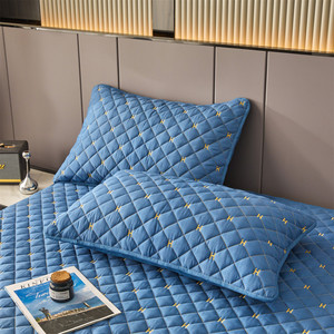 Drap-housse matelassé 6 faces à couverture intégrale antidérapant 720 °   Protège-<span class=keywords><strong>matelas</strong></span> tout usage anti-poussière brodé pour la maison et l'hôtel - Product Image 5