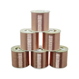 Silver-coated Annealed Round Copper Wire Brass Copper Alloy High Purity 99.99% Red Copper Wire