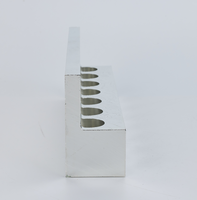 Cosses mécaniques en aluminium empilées à 4 ports homologuées cULus 750MCM-1/0awg/400 ㎡ -50 ㎡   Vis de borne AWG pour panneau électrique