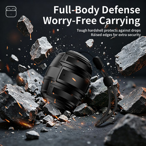 Funda Protectora Giratoria 360° para <span class=keywords><strong>AirPods</strong></span> Pro 3 <span class=keywords><strong>2</strong></span>, Carcasa Magnética Antigolpes con Cordón - Product Image 4