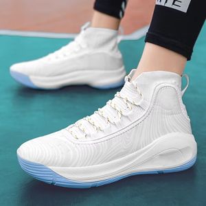Zapatillas Personalizadas de Bota Alta Estilo Baloncesto para Hombre y Mujer Zapatillas Casuales para Exteriores con Suela de Goma Temporada de Verano Diseñadores OEM ODM - Product Image 6