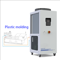 Refroidisseur à microcanaux à air de la série CHIMI, refroidissement 5~45°C pour le moulage plastique, réservoir intégré, pompe, compresseur, 380V, 25,4 kW