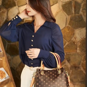 Designer de luxe femmes décontracté fourre-tout sac à main en cuir véritable fermeture à glissière motif à rayures étanche bandoulière sac de voyage - Product Image 4