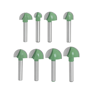 Fresa de router semicircular Lavie para carpintería, vástago de 6 mm, carburo de tungsteno - Product Image 1