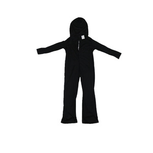 Disfraz de Halloween al por mayor de alta calidad: Mono con capucha negro <span class=keywords><strong>para</strong></span> cosplay, disfraz de esqueleto blanco con estampado de huesos aterrador <span class=keywords><strong>para</strong></span> niños. - Product Image 2