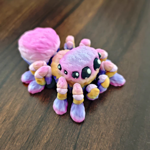 3D Printed Mini <b>Spiders</b> Articulated <b>Spider</b> Toys 3D Print Animals Fidget Toys Decor for Stress Relief Desktop Pet <b>Spider</b> - Product Image 4
