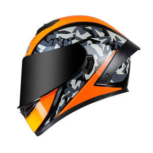 <span class=keywords><strong>Casque</strong></span> modulaire Hot Seller Full Face Flip Design Dual Sunglasses <span class=keywords><strong>Iron</strong></span> Men Cascos Motos Chinos Motorcycles Helmet - Product Image 5
