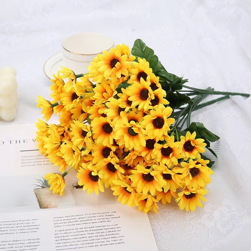 Vingt-quatre tournesols