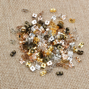 200pcs <strong>Earring</strong> Post <strong>Backs</strong> Stopper Scrolls Ear Post <strong>Butterfly</strong> <strong>for</strong> Jewelry Making DIY Blocked Caps <strong>Earring</strong> <strong>Backs</strong> Stoppers - Product Image 1