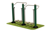 Appareil de fitness Airwalker Double Air Walker Glider Ski Exercise Pedal Machine pour l'extérieur et le jardin