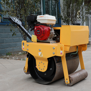 รถบดถนนแบบมือเดียว ZLIN Mini Hand Single Drum Road Roller 600 กก. เครื่องบดอัดดินแบบเดินตาม อุปกรณ์สำคัญสำหรับงานก่อสร้างถนน - Product Image 6