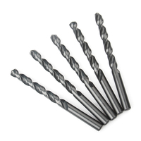 Forets hélicoïdaux BWIN D1 à queue droite en acier rapide M2 au cobalt, 2 cannelures, revêtement TiN, diamètre 1-20 mm pour perçage de métaux