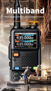 <span class=keywords><strong>Walkie</strong></span> <span class=keywords><strong>Talkie</strong></span> Ham Mejorado <span class=keywords><strong>UV</strong></span> 5RH PRO 10W, Radio Bidireccional de Banda Completa UHF y VHF, Intercomunicador con Cargador Tipo-C, Transceptor <span class=keywords><strong>UV</strong></span> <span class=keywords><strong>5R</strong></span> - Product Image 4