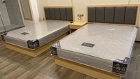 Komplettes Hotelzimmer-Möbelset, Hochwertiges Modernes Kingsize-Hotelbettzimmer-Möbelset, MDF-Sperrholz-Material