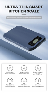 Timbangan Makanan Digital Pintar Bluetooth untuk Nutrisi, Timbangan Dapur Elektronik dengan Aplikasi - Product Image 5