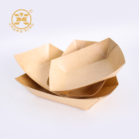 Emballage personnalisé pour poulet frit, boîte en papier pour frites et plats à emporter, sac d'emballage pour poulet frit