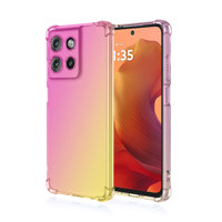 Étui de téléphone portable souple en TPU de couleur dégradée antichoc pour Motorola Edge 70 Edge 60 Fusion G57 G67 G77 G87