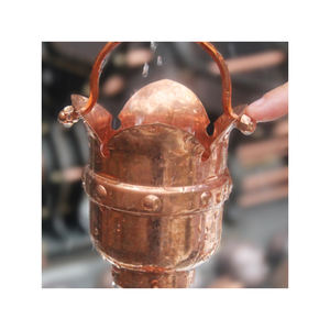 Chaîne <span class=keywords><strong>de</strong></span> pluie en cuivre <span class=keywords><strong>de</strong></span> style japonais personnalisée OEM, ornement <span class=keywords><strong>de</strong></span> jardin pour système <span class=keywords><strong>de</strong></span> <span class=keywords><strong>gouttière</strong></span> - Product Image 4