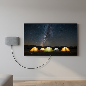 Antena de <span class=keywords><strong>TV</strong></span> Interior ANTOP DVB-T2 <span class=keywords><strong>TNT</strong></span> con Panel Curvo de Tela, con Opciones de Soporte de Mesa y Montaje en Pared para Recepción de <span class=keywords><strong>TV</strong></span> Gratuita de Largo Alcance - Product Image 6