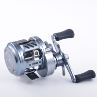 Moulinet de pêche CNC en métal pour gaucher, 11+1 roulements à billes, pour rivière et ruisseau, rapport de transfert 7.3:1, 210g, frein magnétique, micro-objets