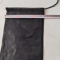 Sac à appâts en filet de nylon avec cordon de serrage pour piège à crabes, pot à homards, cage à crevettes, accessoires de pêche