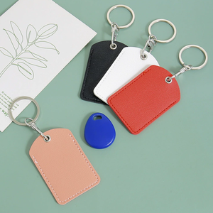 Pendentif porte-clés de voiture en cuir PU de haute qualité, coloré, étanche, bijou créatif - Product Image 2