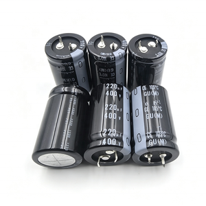 Condensador Electrolítico de Aluminio Original Nuevo de Fábrica, 150F <span class=keywords><strong>400V</strong></span> DC 16*40mm, Filtro de Alto Voltaje, Clase de Aislamiento B para Almacenamiento de Energía - Product Image 3