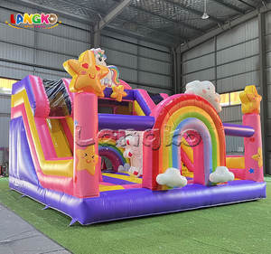 <span class=keywords><strong>Castillo</strong></span> hinchable con tobogán, casa hinchable barata - Product Image 2