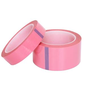 2- Pink warna Mara PET Film dengan lem akrilik merekat sendiri 5S pita listrik poliester Mylar isolasi transformator garis-garis - Product Image 3