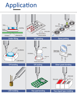 <b>Top</b> Selling Products 100cc Syringe Anaerobic Special Robot Hot Automatic <b>Pvc</b> Sticker Glue Doming Machine Glue Doming Machine Glu - Product Image 5
