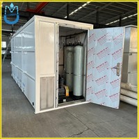 Instalasi Pengolahan Air Limbah Terpadu MBBR Terkontainerisasi 24 Jam untuk Fasilitas Laundry Industri Terpusat Komersial