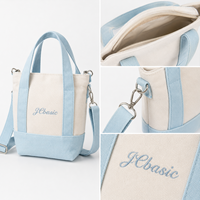 Petits sacs fourre-tout en toile bandoulière réutilisable coton sacs à provisions en vrac bricolage Mini fourre-tout Grocey sac cadeau