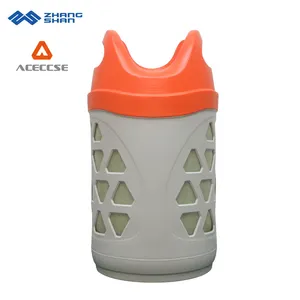 Zhangshan Composite LPG Cylinder 11kg Lightweight Plastic Tank Composite Fiber Glass LPG Gas Cylinder