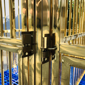 <span class=keywords><strong>Cages</strong></span> pour chiens en acier inoxydable, cage pour chien personnalisée, chenil pour animaux de compagnie - Product Image 5