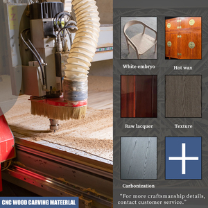 OEM Tùy Chỉnh CNC Gia Công Gỗ Dịch Vụ 5 Trục Cắt Phay Biến Thông Óc Chó Tre Maple Zelkova Màu Đỏ Gỗ Hồng - Product Image 3