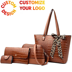 3 sets hoogwaardige handtassen Luxe designer schoudertassen voor dames Grote capaciteit boodschappentassen - Product Image 1
