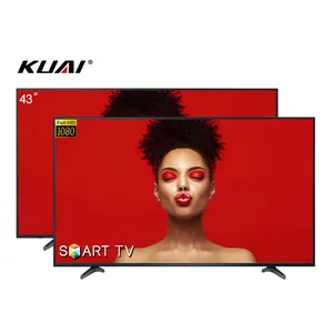 Китайская Фабрика ТВ низкая цена 24 32 40 43 50 55 60 дюймов UHD плоский экран телевизоры HD лучший смарт-телевизор Smart Android LCD LED TV