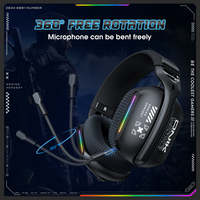 Auriculares Gaming Onikuma Gt808 de Diadema con Bluetooth 2.4G Inalámbricos y con Cable para Gamers Profesionales de E-Sports