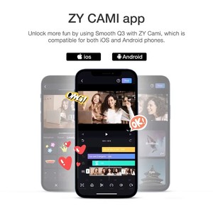 Estabilizador de Teléfono ZHIYUN Oficial SMOOTH Q3 de 3 Ejes con Luz de Relleno para iPhone 13 y Android - Product Image 3