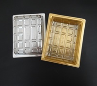 Emballage alimentaire en blister thermoformé personnalisé, transparent, jetable, de la marque MINXING, en plastique PET, PP, PS, pour chocolat, bonbons, gâteaux et autres aliments