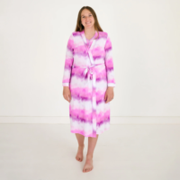 Robes personnalisées Vêtements de nuit doux pour femmes Peignoir classique pour femmes Robe modale solide Femme Ensemble de vêtements de détente élégants Pyjamas en bambou