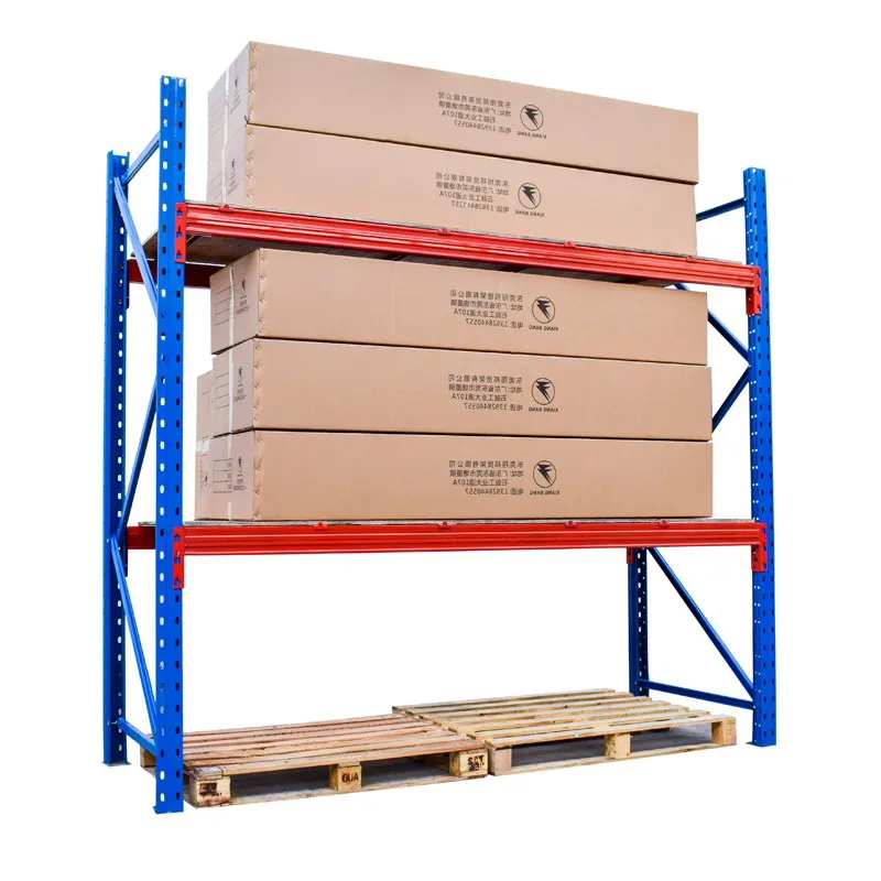 Factory direct 4-tier steel warehouse rack storage shelves estanterias metalicas