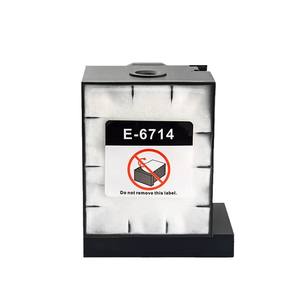 Réservoir de récupération d'encre usagée E-6714 6714 PXMB6 compatible avec les imprimantes Epson WorkForce Pro <span class=keywords><strong>WF</strong></span>-C8190 <span class=keywords><strong>WF</strong></span>-C8690 <span class=keywords><strong>C8610</strong></span> C869R C878R – Boîte de maintenance - Product Image 1