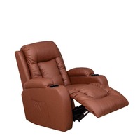 Fauteuil inclinable rembourré en corde tressée, canapé de loisirs fonctionnel avec structure métallique, chaise de chambre à coucher, mobilier moderne pour salon