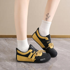 Sneakers alla Moda Stivali Antiscivolo <span class=keywords><strong>Scarpe</strong></span> Comode e di Tendenza <span class=keywords><strong>con</strong></span> Suola Spessa Sneakers da <span class=keywords><strong>Donna</strong></span> <span class=keywords><strong>Scarpe</strong></span> <span class=keywords><strong>con</strong></span> <span class=keywords><strong>Velcro</strong></span> - Product Image 3