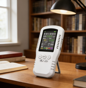 Moniteur de qualité de l'air Aectec, CO2, CO, PM2.5, HCHO, TVOC, température, <span class=keywords><strong>humidité</strong></span>, détecteur de qualité de l'air domestique avec capteurs réels - Product Image 6